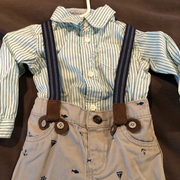 🌼Carter’s suspenders set!!🐣 - Picture 3 of 6